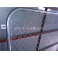 PVC Dilapisi Chain Link Fence Netting